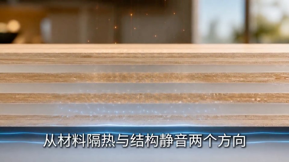 熱・音と素材の関係の映像